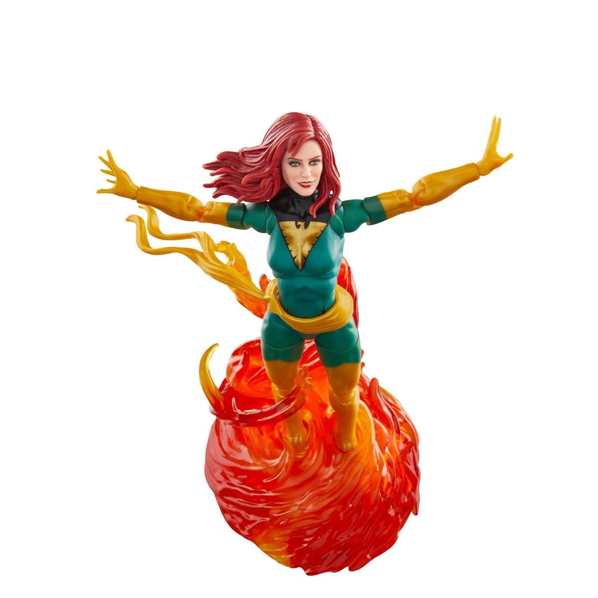 Marvel Legends: Series Jean Grey with Phoenix Force Display 6-Inch Deluxe Action Figure Action Figures - Toys - New - CaveGamers - Image 11