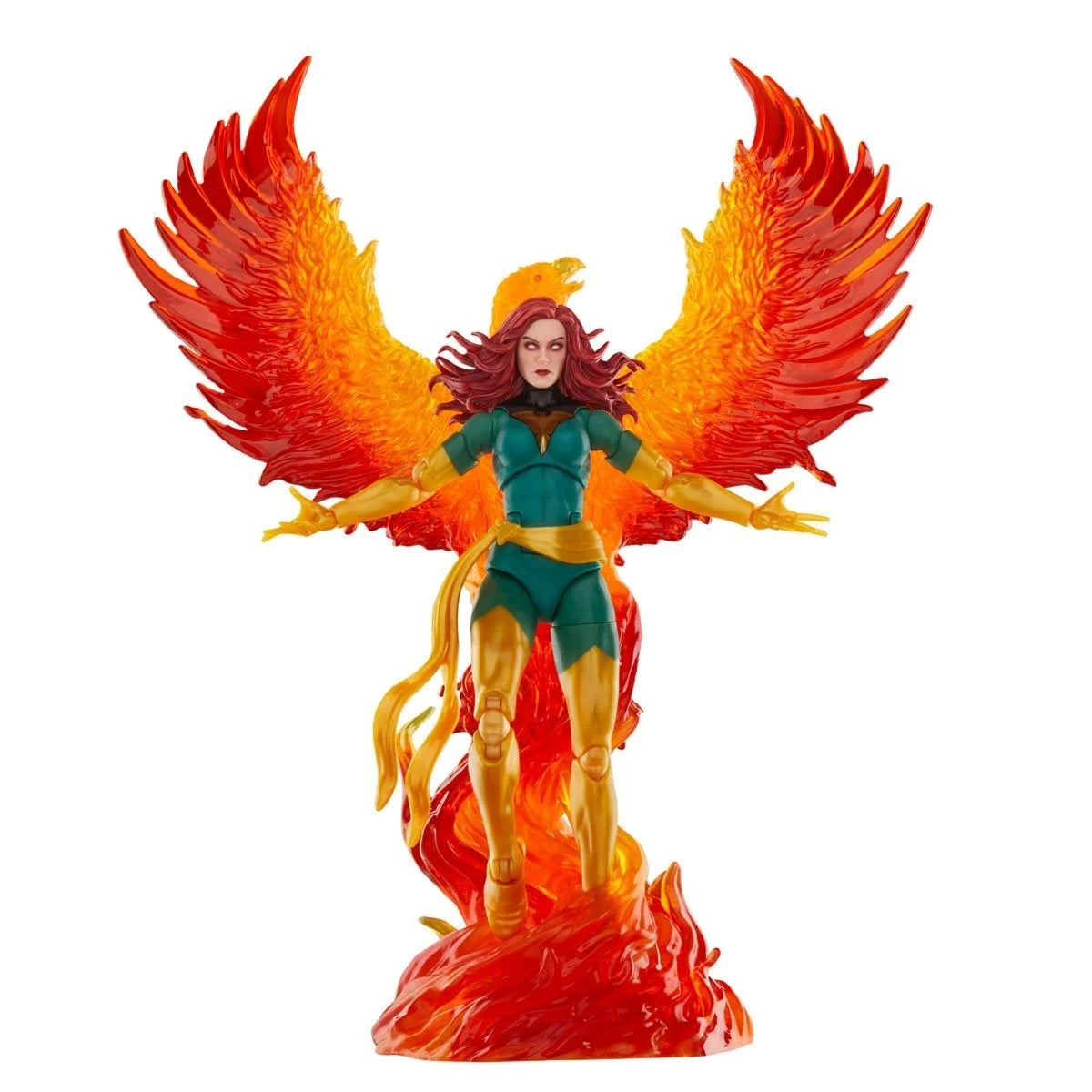 Marvel Legends: Series Jean Grey with Phoenix Force Display 6-Inch Deluxe Action Figure Action Figures - Toys - New - CaveGamers - Image 2