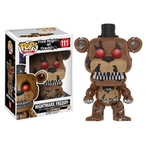 Funko Five Nights at Freddy's - Nightmare Freddy Toy Figure Funko Pop! - Toys - New - CaveGamers - Image 3