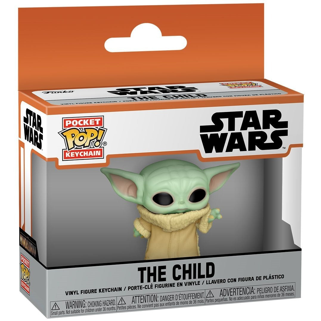 Funko Pocket Pop! Star Wars The Mandalorian The Child Key Chain Funko Pop! - Toys - New - CaveGamers