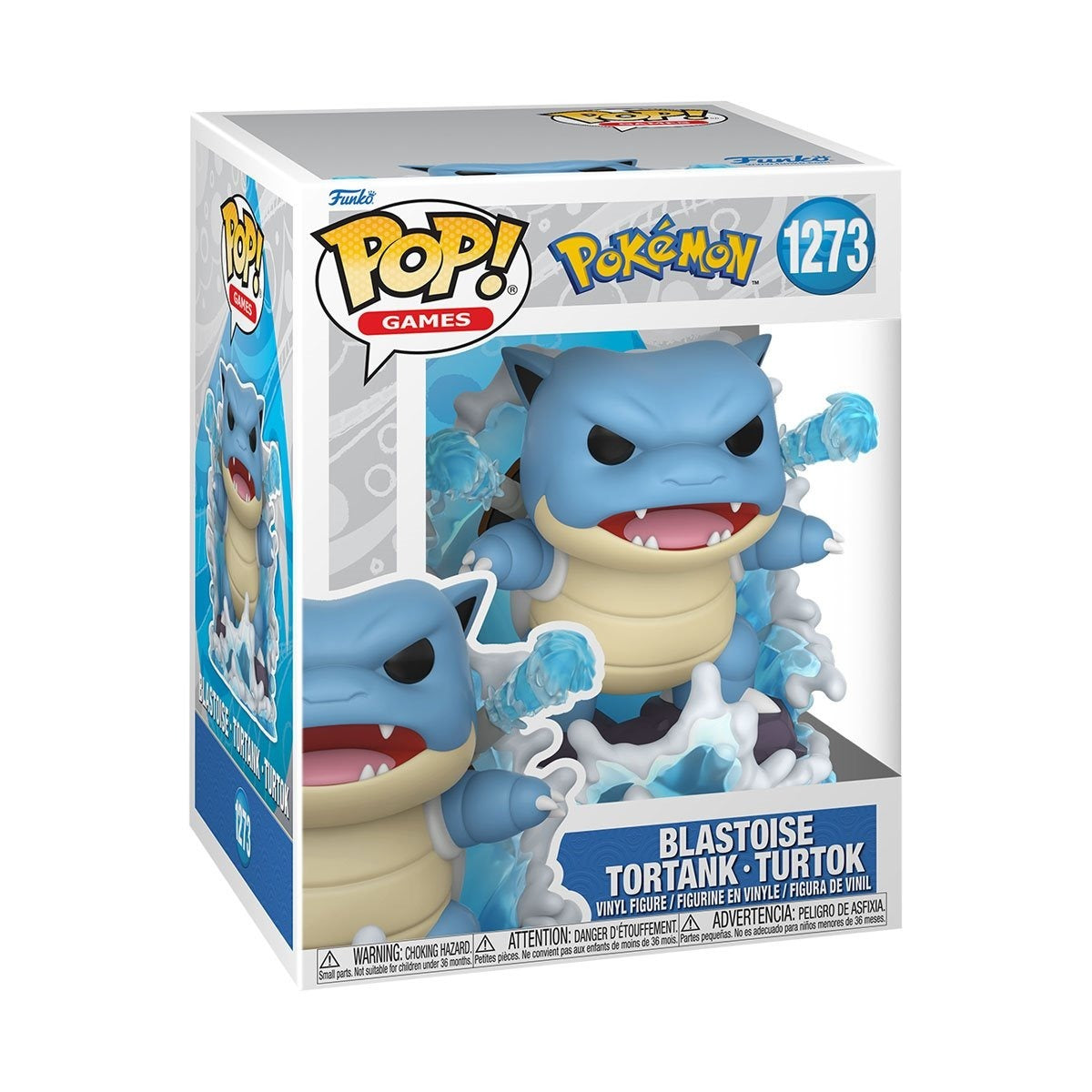 Funko Pop! Premium Pokemon Blastoise Vinyl Figure #1273 - Toys - New - CaveGamers