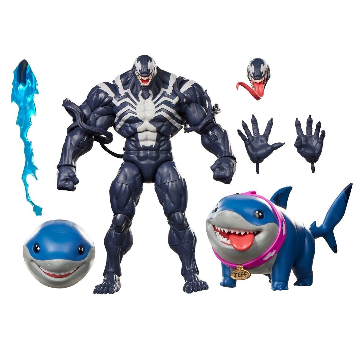Marvel Legends: Marvel Rivals Venom & Jeff the Land Shark Action Figure 2-Pack Action Figures - Toys - New - CaveGamers - Image 2