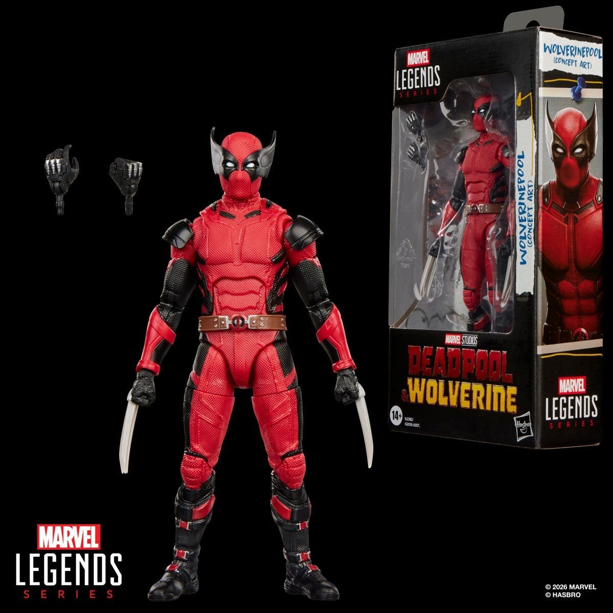 Marvel Legends: Deadpool & Wolverine Wolverinepool (Concept Art) 6-Inch Action Figure Action Figures - Toys - New - CaveGamers - Image 10