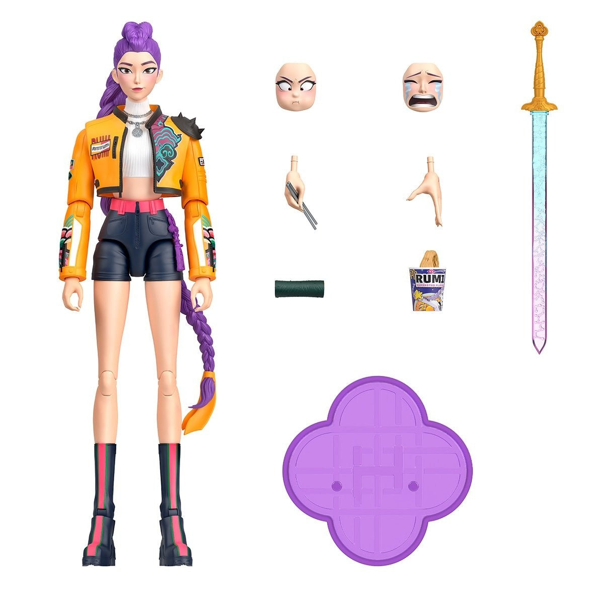 Mattel KPop Demon Hunters HUNTR/X Rumi How It's Done Action Figure Action Figures - Toys - New - CaveGamers - Image 3