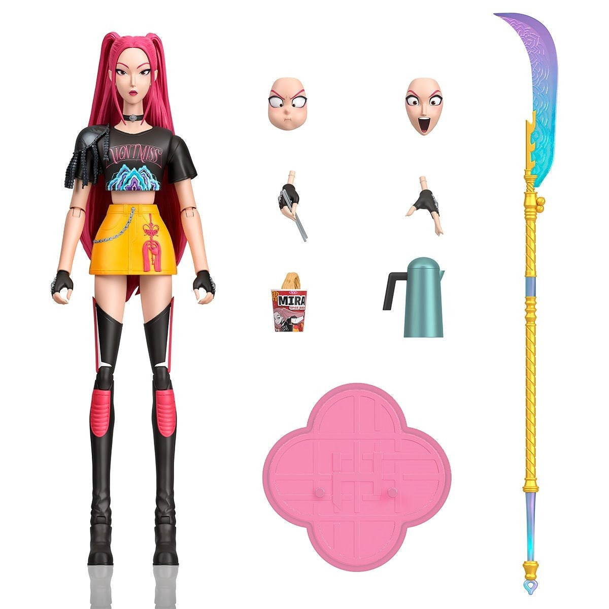Mattel KPop Demon Hunters HUNTR/X Mira How It's Done Action Figure Action Figures - Toys - New - CaveGamers - Image 3