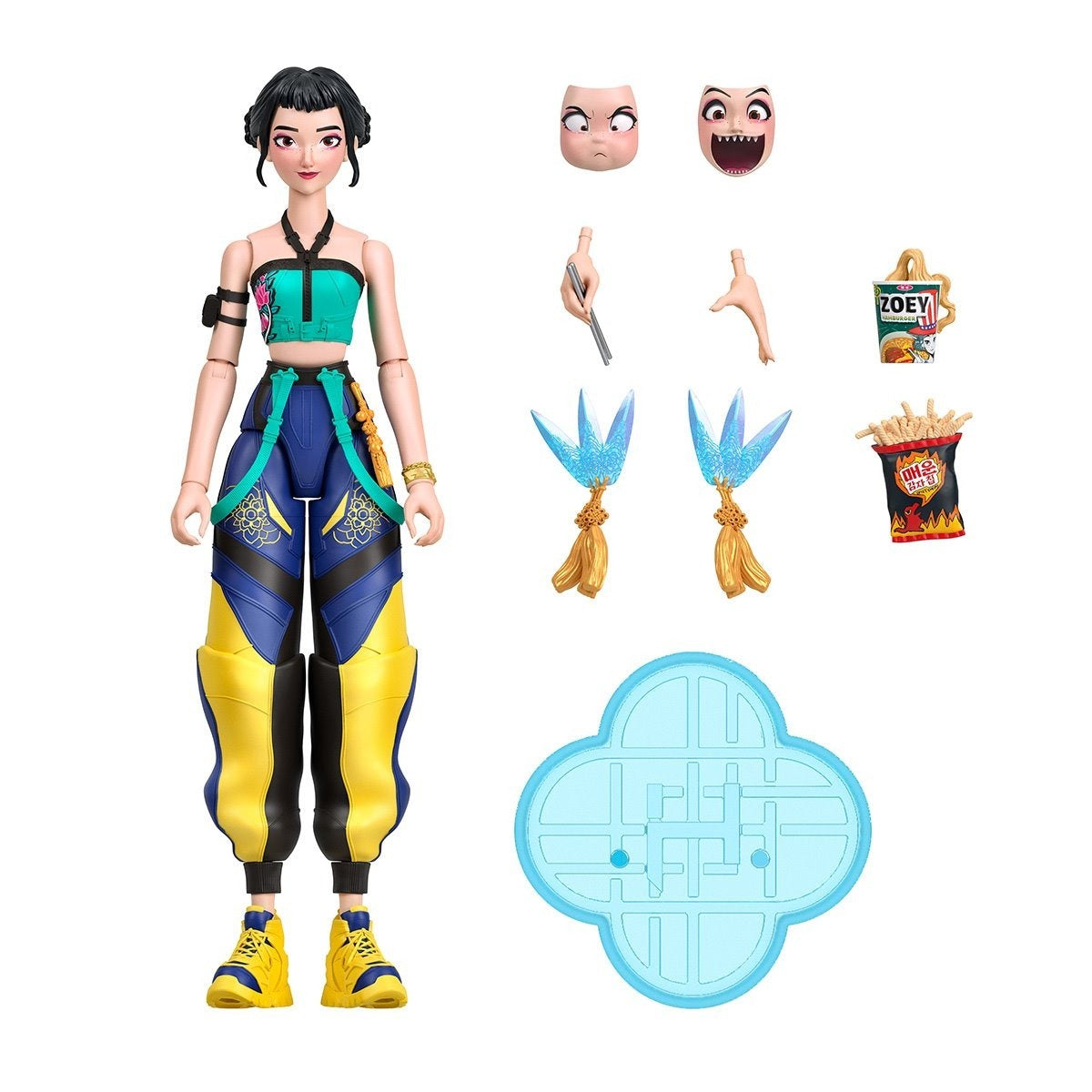 Mattel KPop Demon Hunters HUNTR/X Zoey How It's Done Action Figure Action Figures - Toys - New - CaveGamers - Image 3