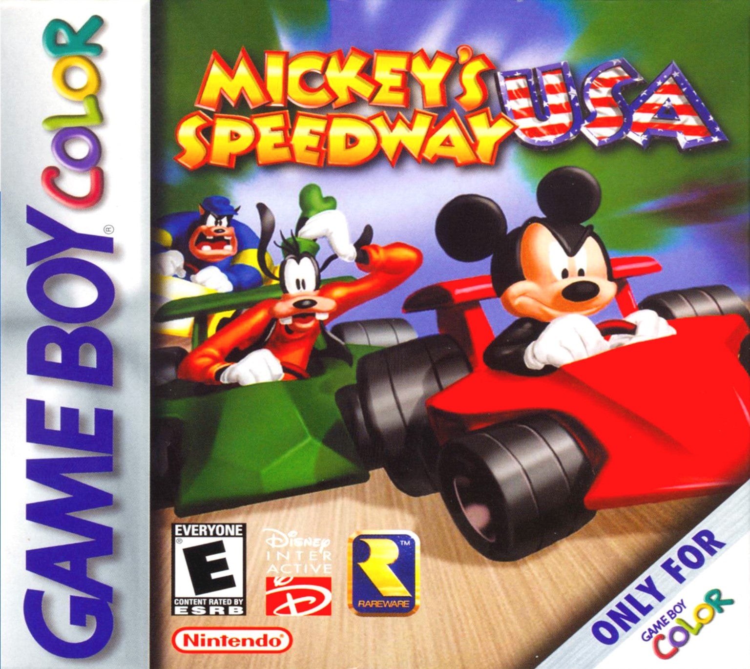 Mickey's Speedway USA Game Boy Color - Video Game - Used - CaveGamers