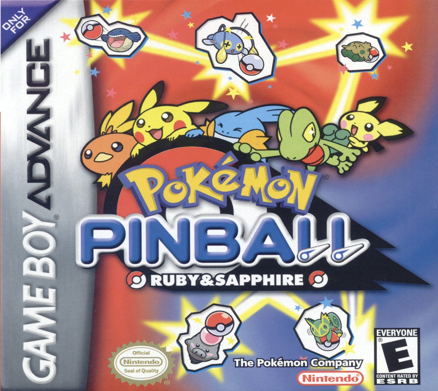 Pokemon Pinball: Ruby & Sapphire Game Boy Advance - Video Game - Used - CaveGamers