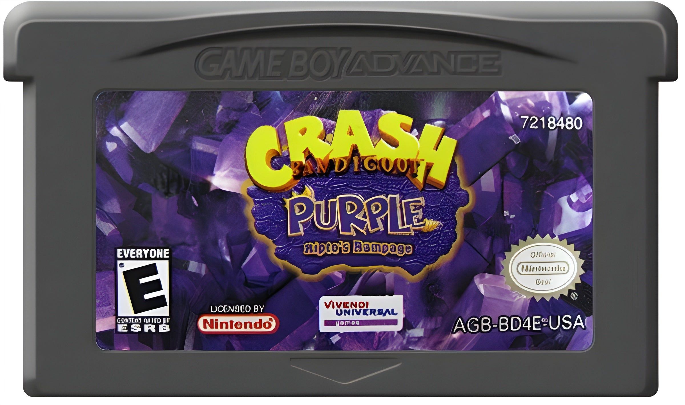 Crash Bandicoot Purple Game Boy Advance - Video Game - Used - CaveGamers - Image 3