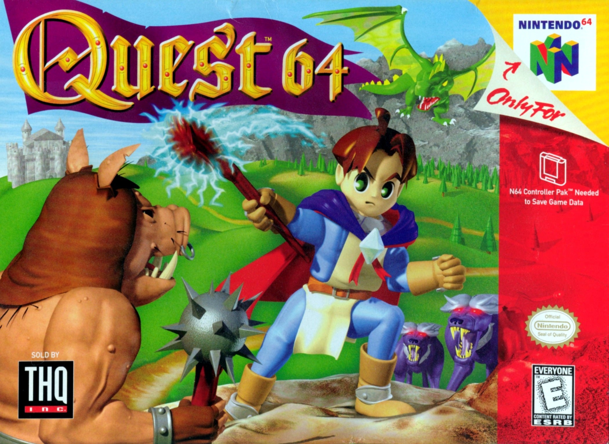 Quest 64 N64 - Video Game - Used - CaveGamers