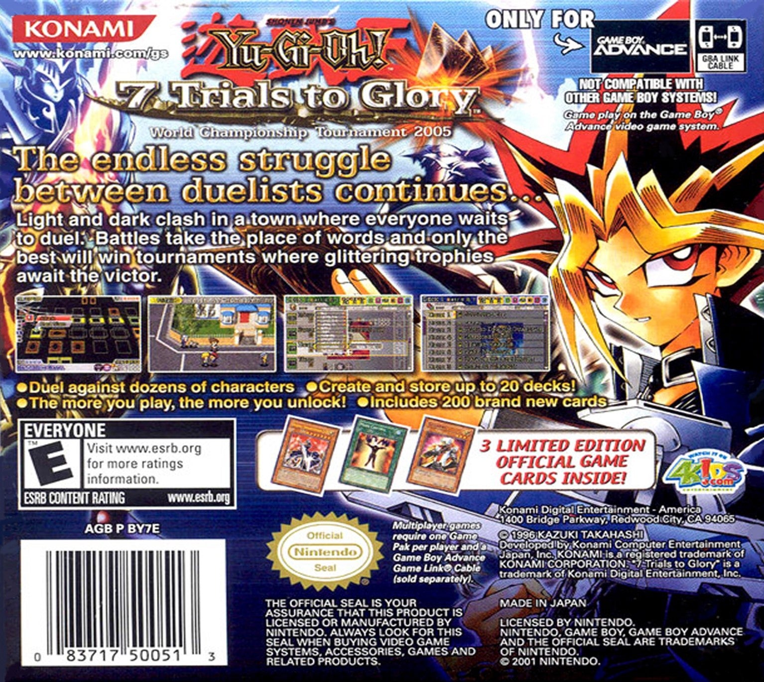 Yu-Gi-Oh 7 Trials to Glory