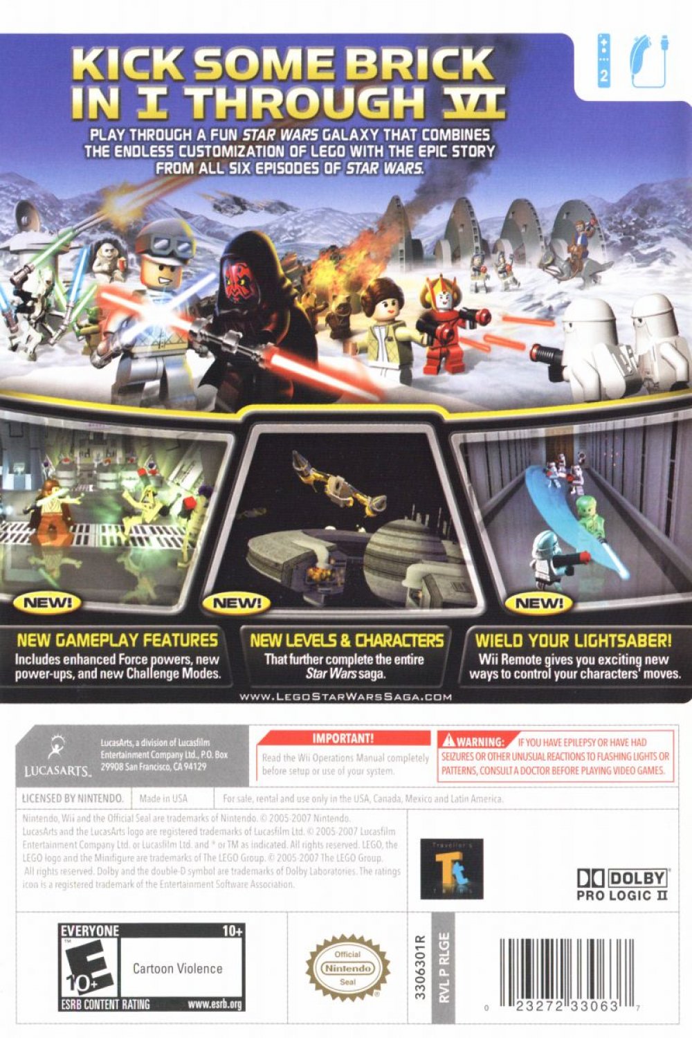 Lego Star Wars: The Complete Saga