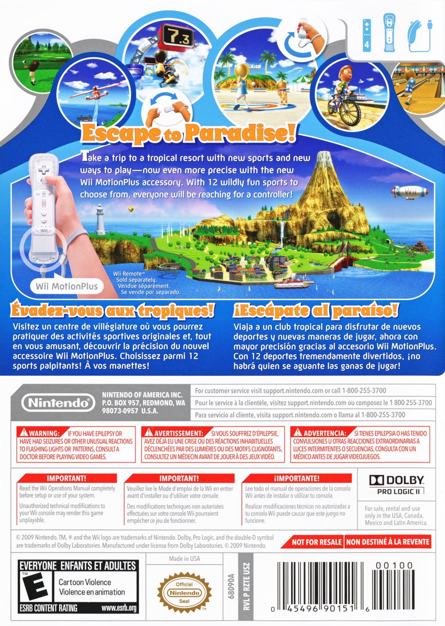 Wii Sports Resort