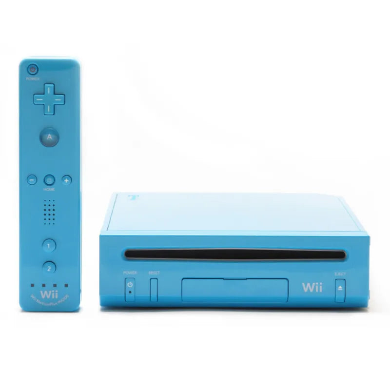 Nintendo Wii Console - Blue RVL-101 [Not Backwards Compatible]