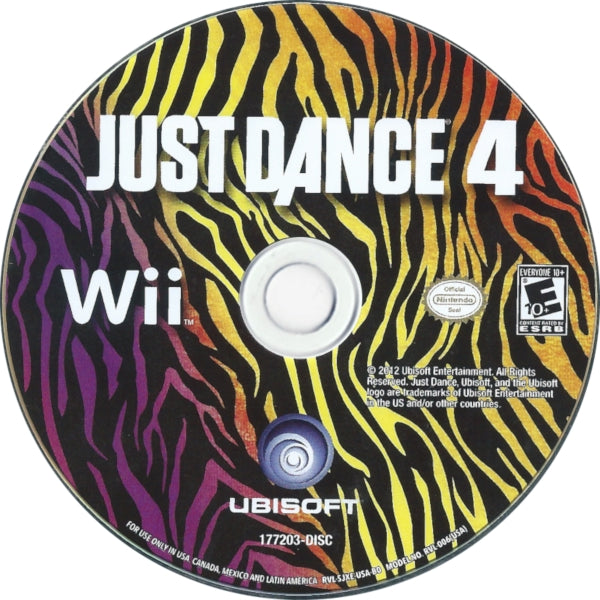 Just Dance 4 Wii - Video Game - Used - CaveGamers - Image 3