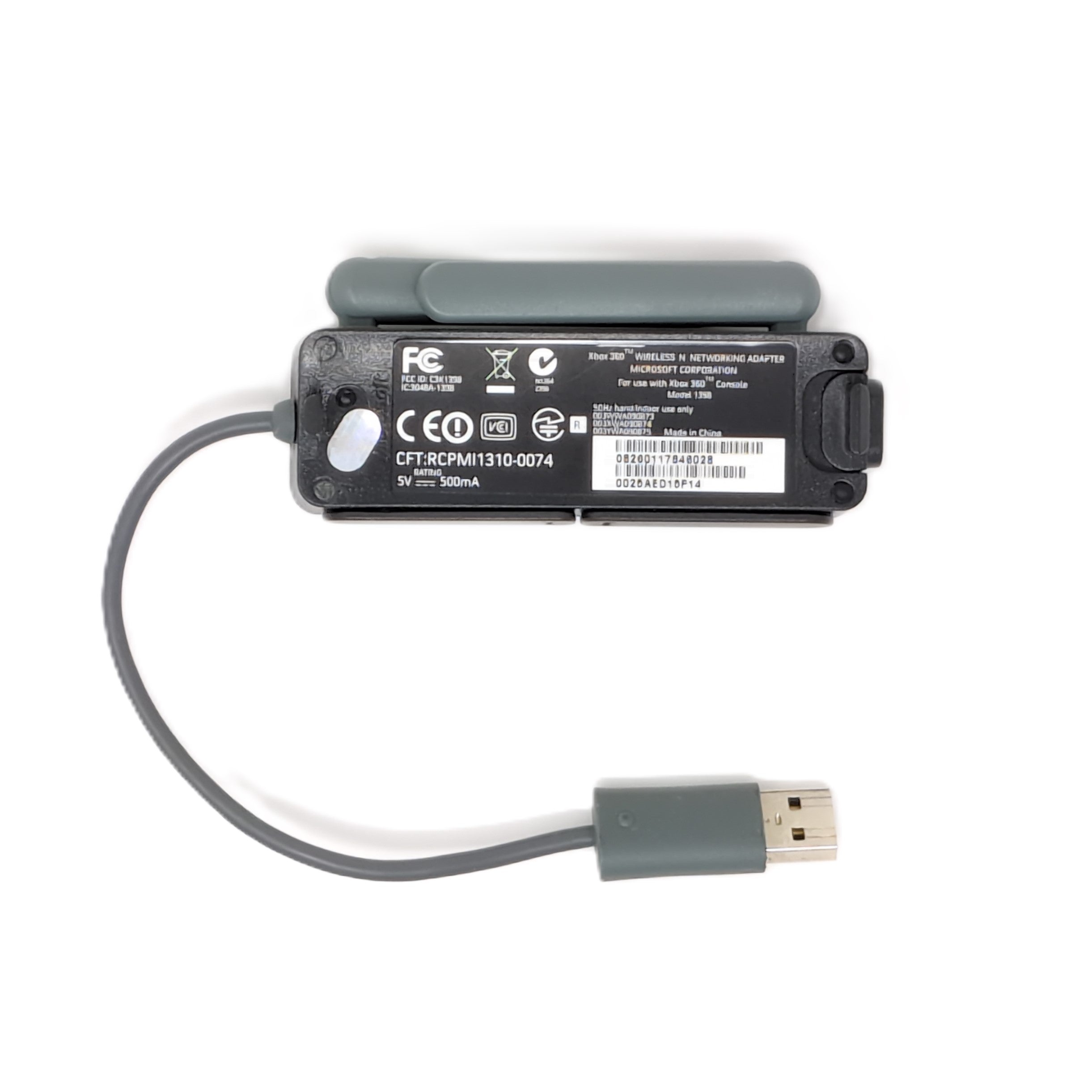 Xbox 360 Wifi Wireless Adapter - Black - Video Game Accessory - Used - CaveGamers - Image 2