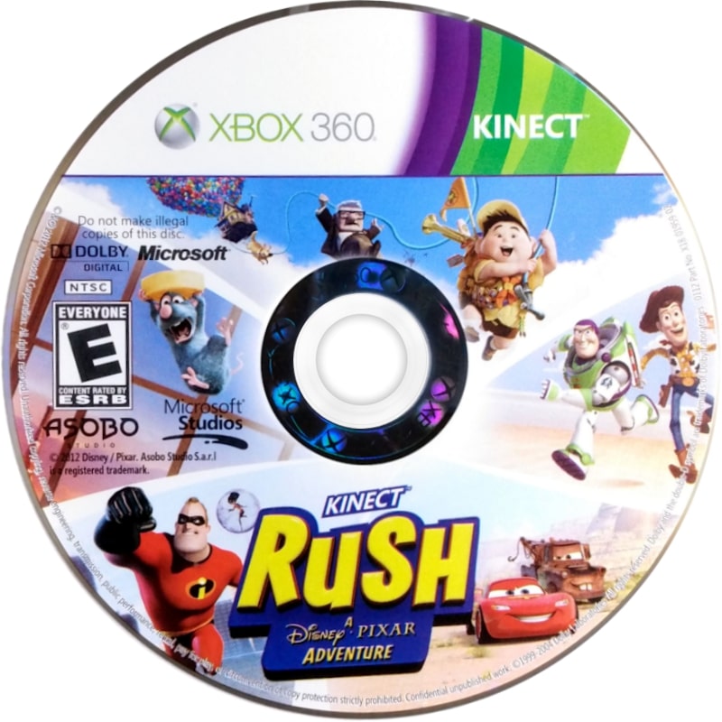 Kinect Rush: A Disney Pixar Adventure Xbox 360 - Video Game - Used - CaveGamers - Image 3