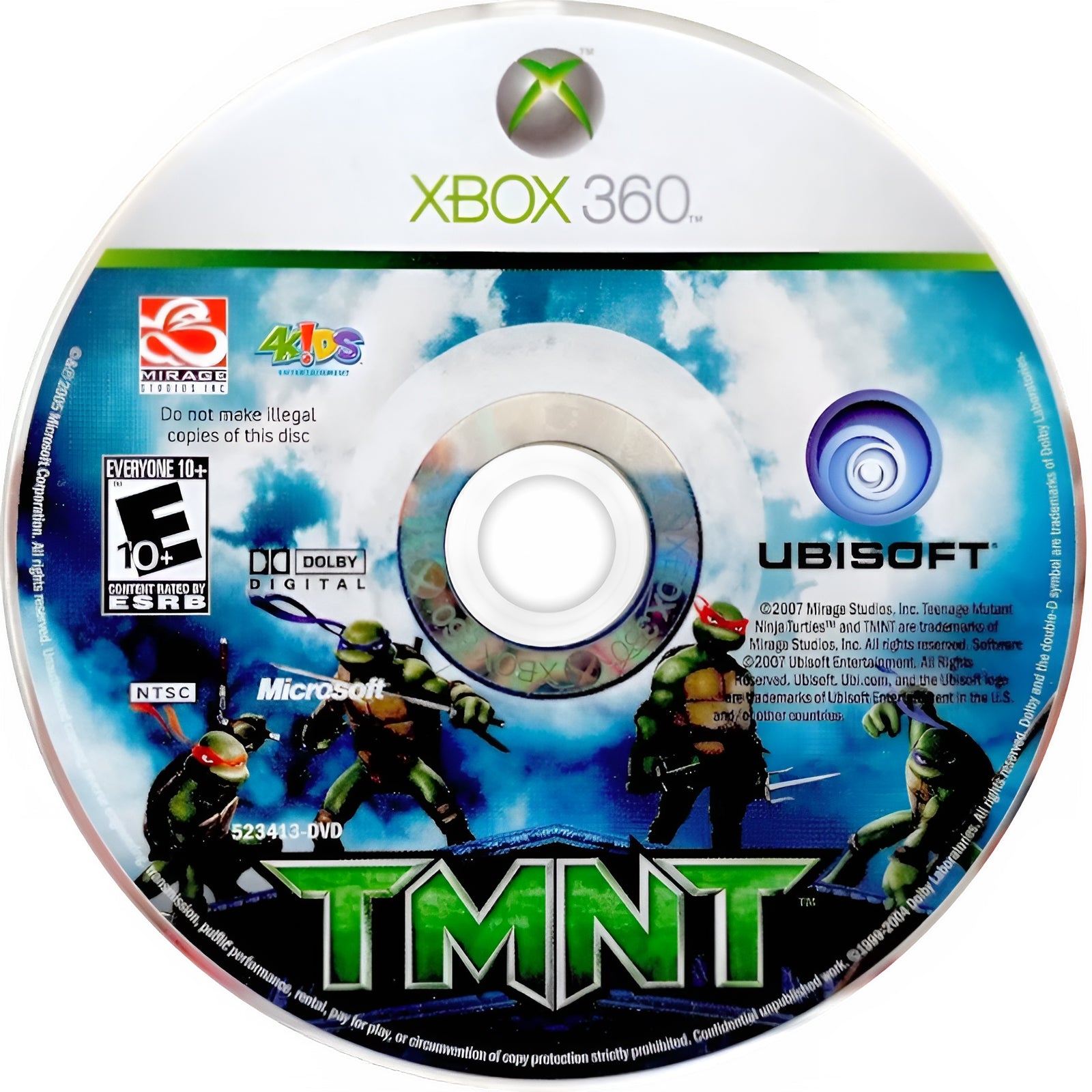 TMNT Xbox 360 - Video Game - Used - CaveGamers - Image 3