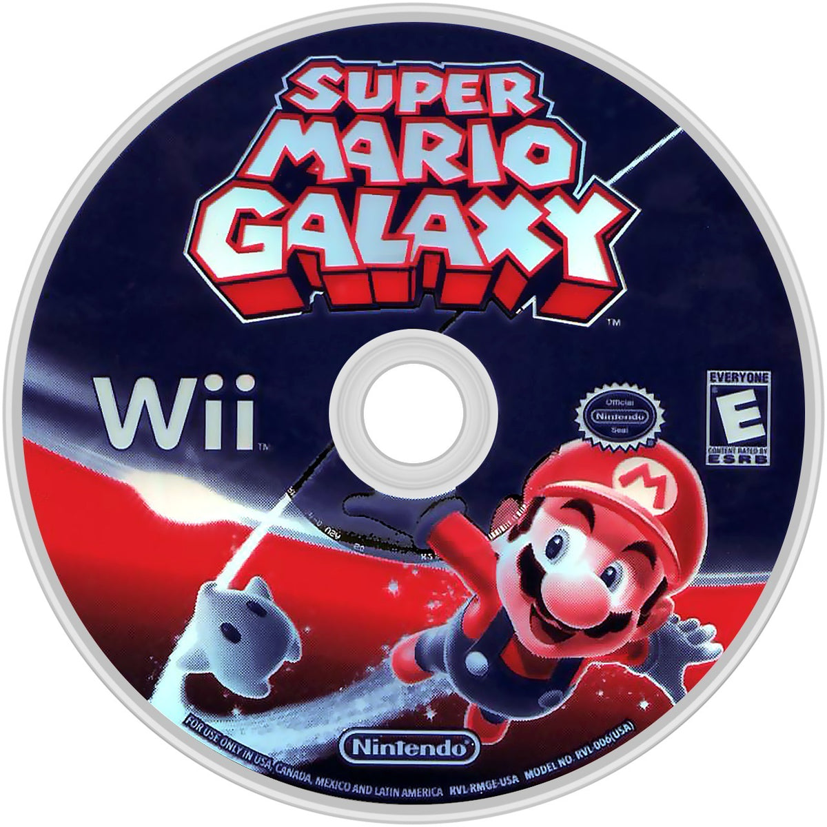 Super Mario Galaxy Wii - Video Game - Used - CaveGamers - Image 3