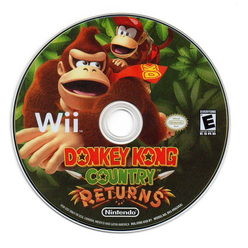 Donkey Kong Country Returns Wii - Video Game - Used - CaveGamers - Image 3