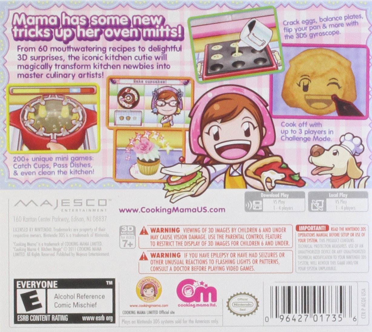 Cooking Mama 4: Kitchen Magic 3DS - Video Game - Used - CaveGamers - Image 2