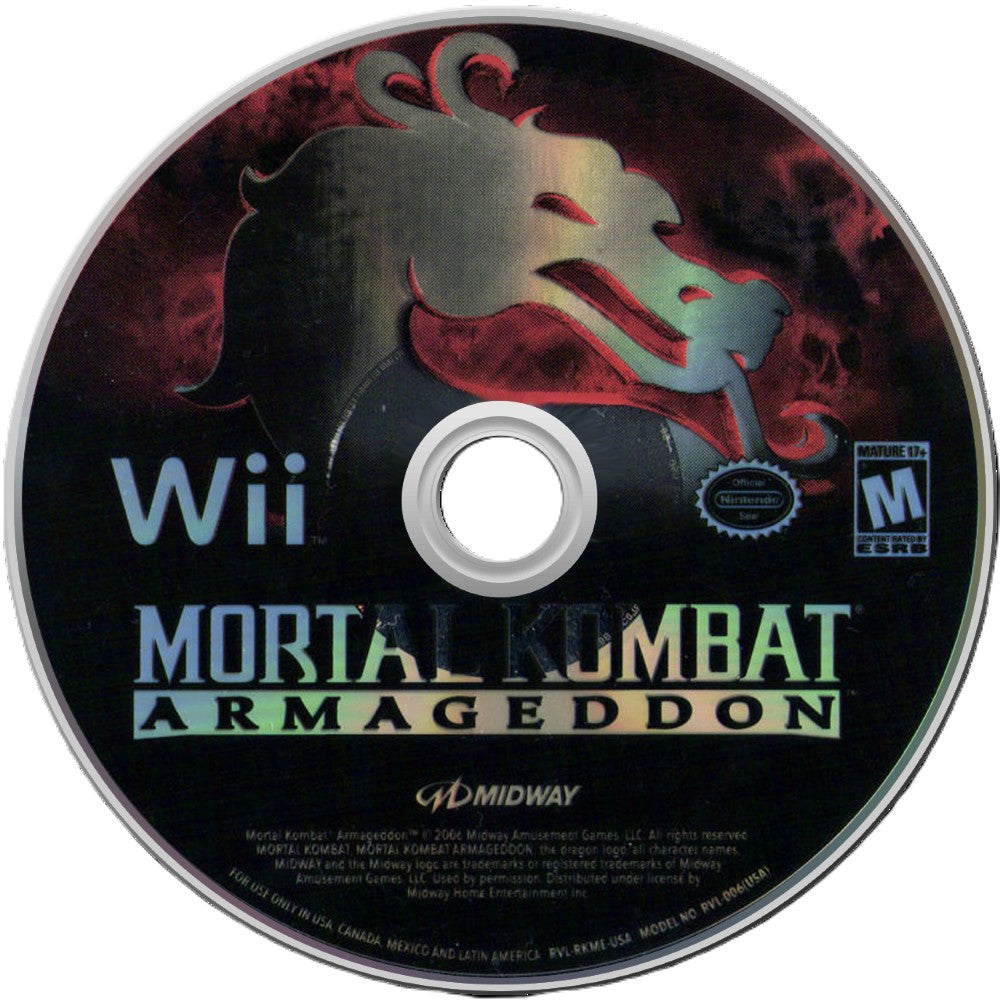 Mortal Kombat Armageddon Wii - Video Game - Used - CaveGamers - Image 3