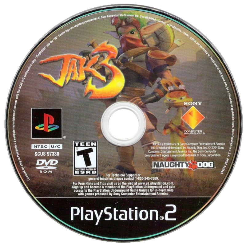 Jak 3 PS2 - Video Game - Used - CaveGamers - Image 3