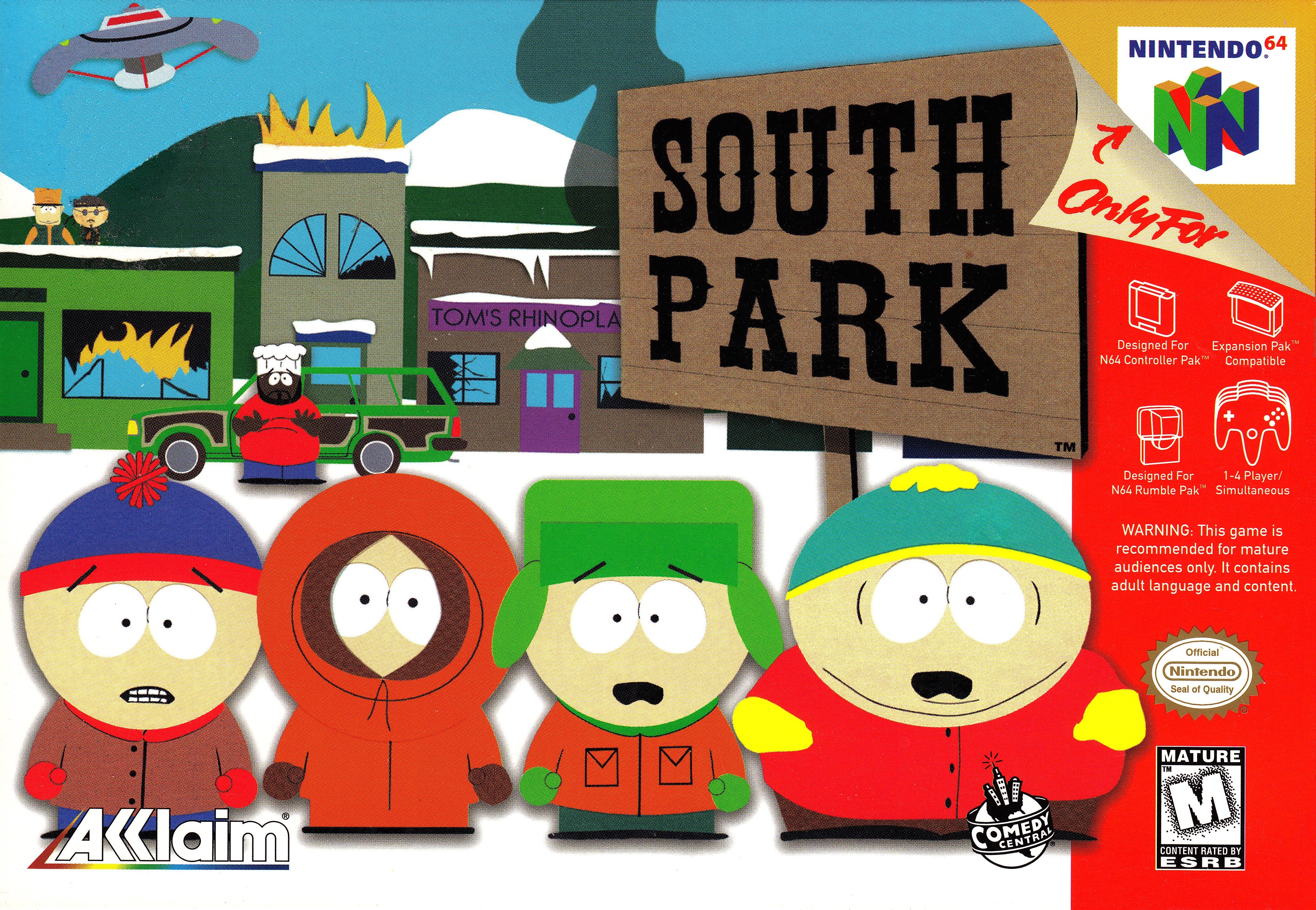 South Park N64 - Video Game - Used - CaveGamers