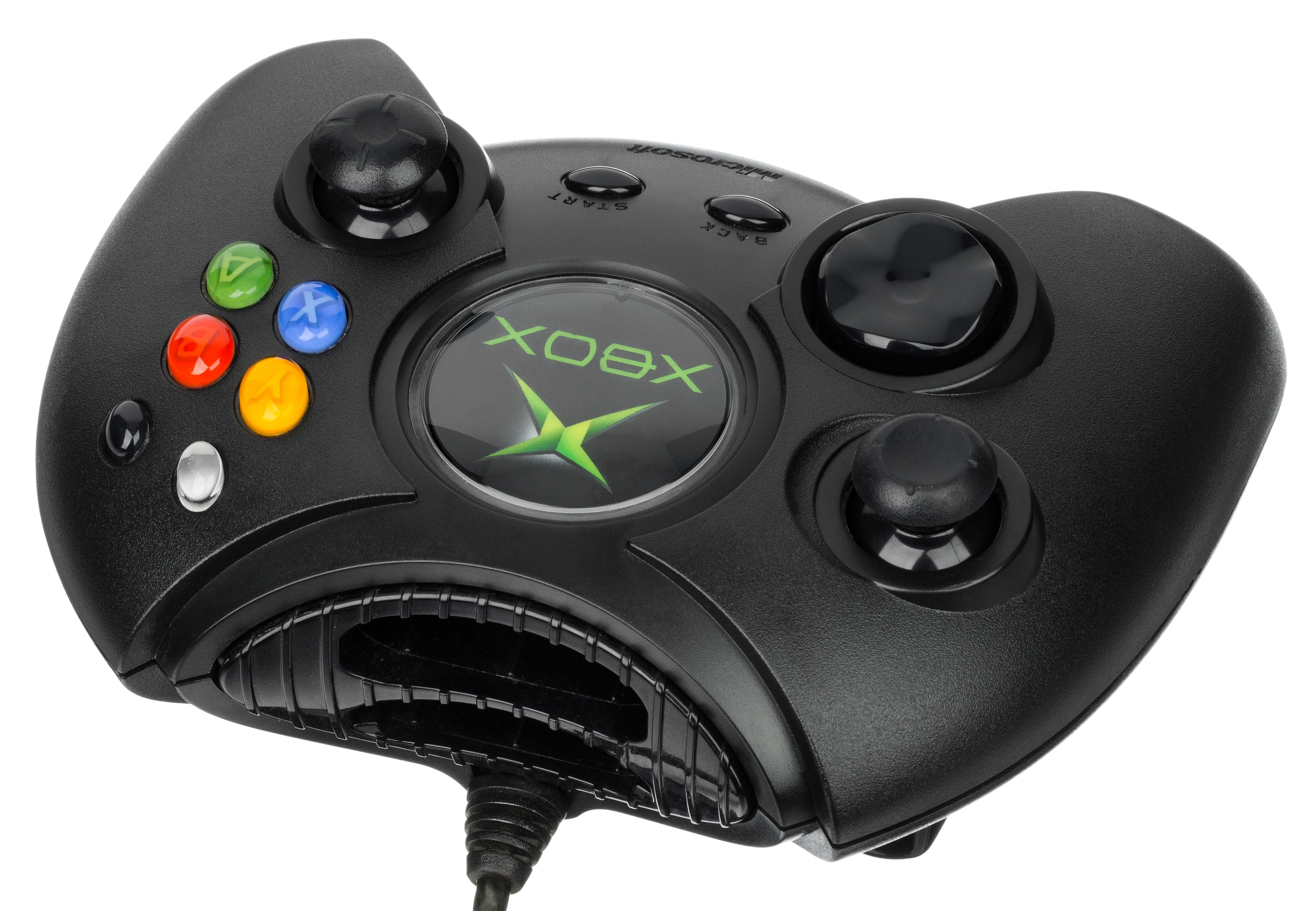 Original Xbox Controller - Original Duke - Video Game Accessory - Used - CaveGamers - Image 2