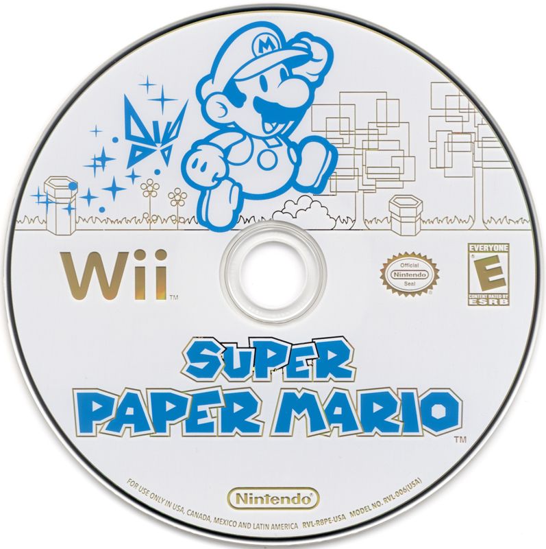 Super Paper Mario Wii - Video Game - Used - CaveGamers - Image 3