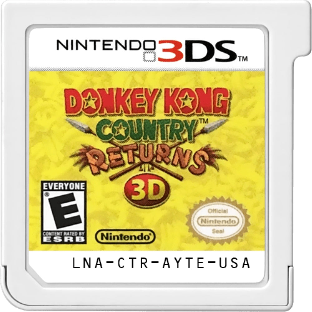 Donkey Kong Country Returns 3D 3DS - Video Game - Used - CaveGamers - Image 3