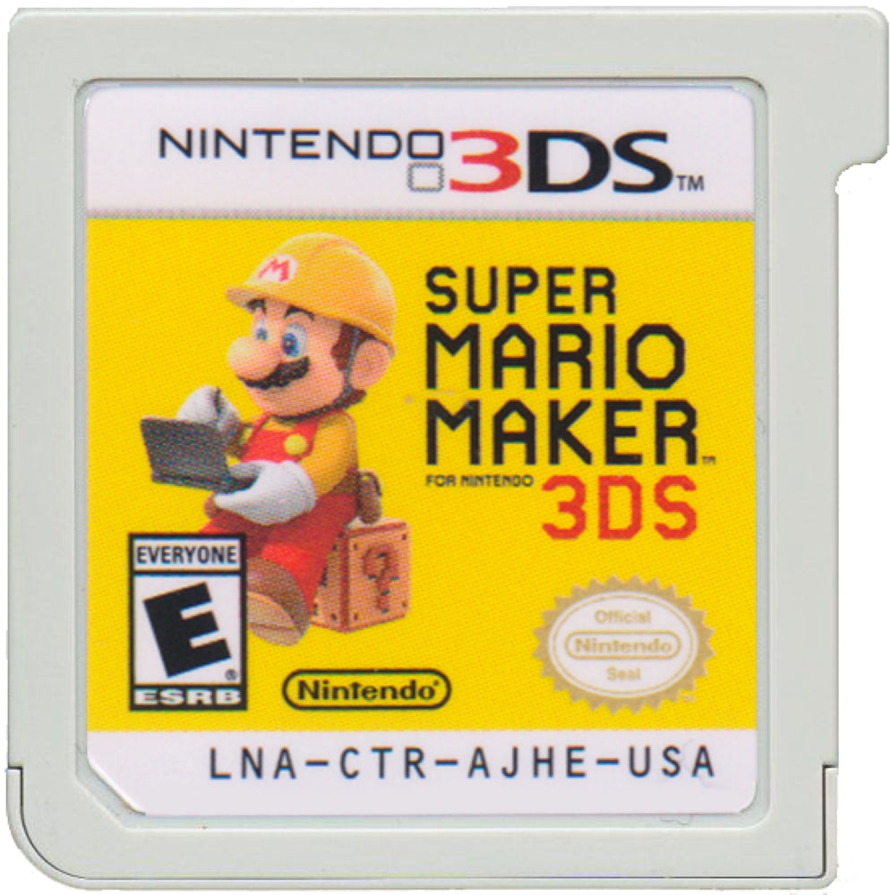 Super Mario Maker 3DS - Video Game - Used - CaveGamers - Image 3