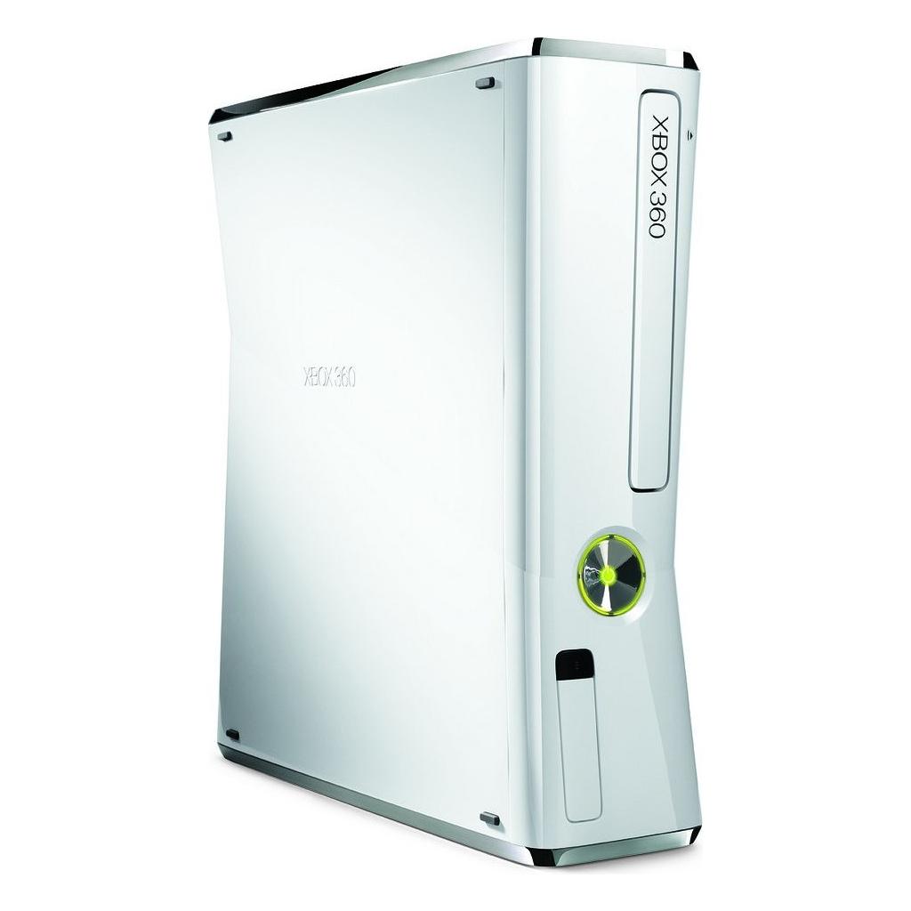 Xbox 360 Slim Console - Gloss White [No Hard Drive] - Video Game System - Used - CaveGamers - Image 2