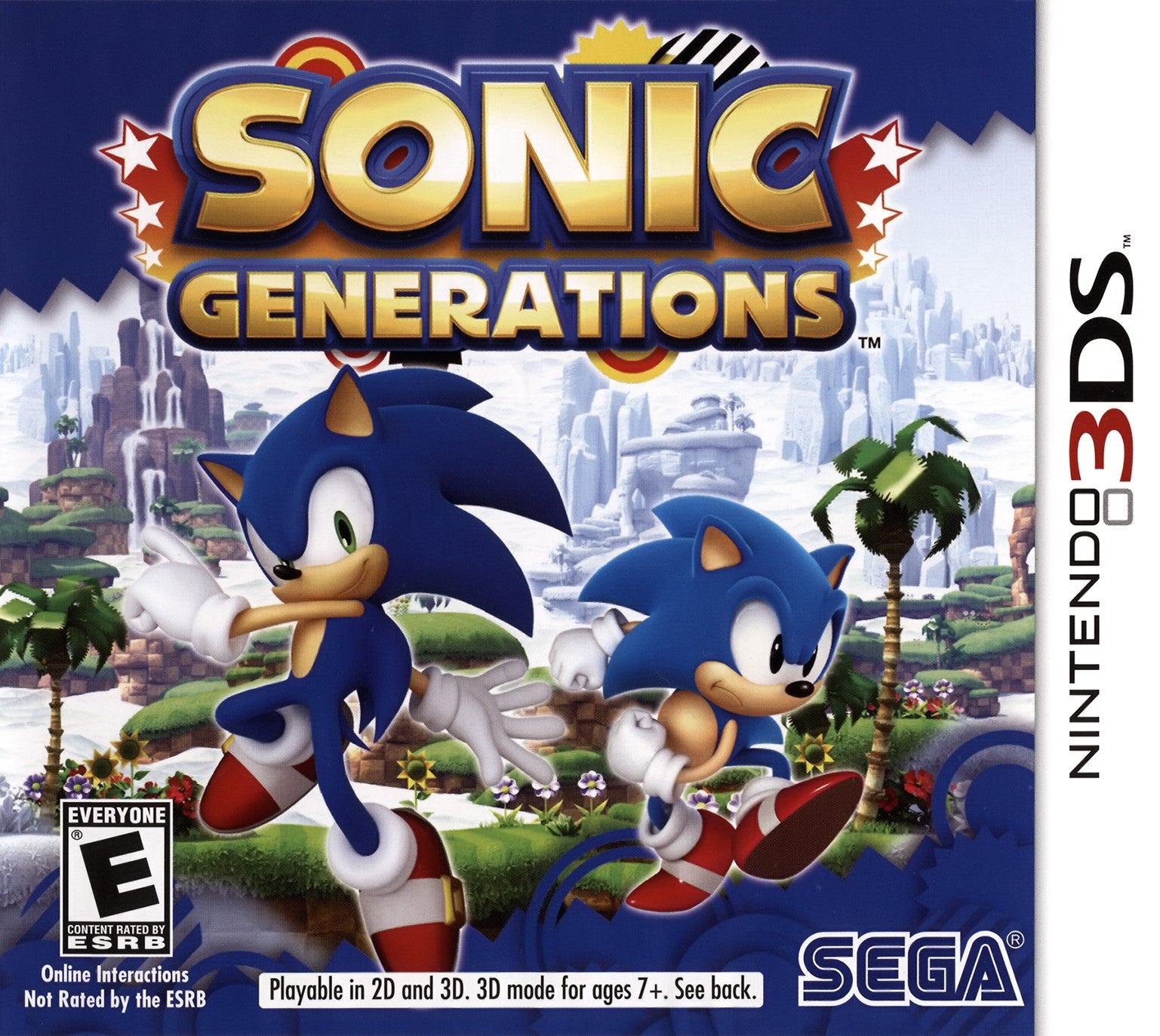 Sonic Generations 3DS - Video Game - Used - CaveGamers