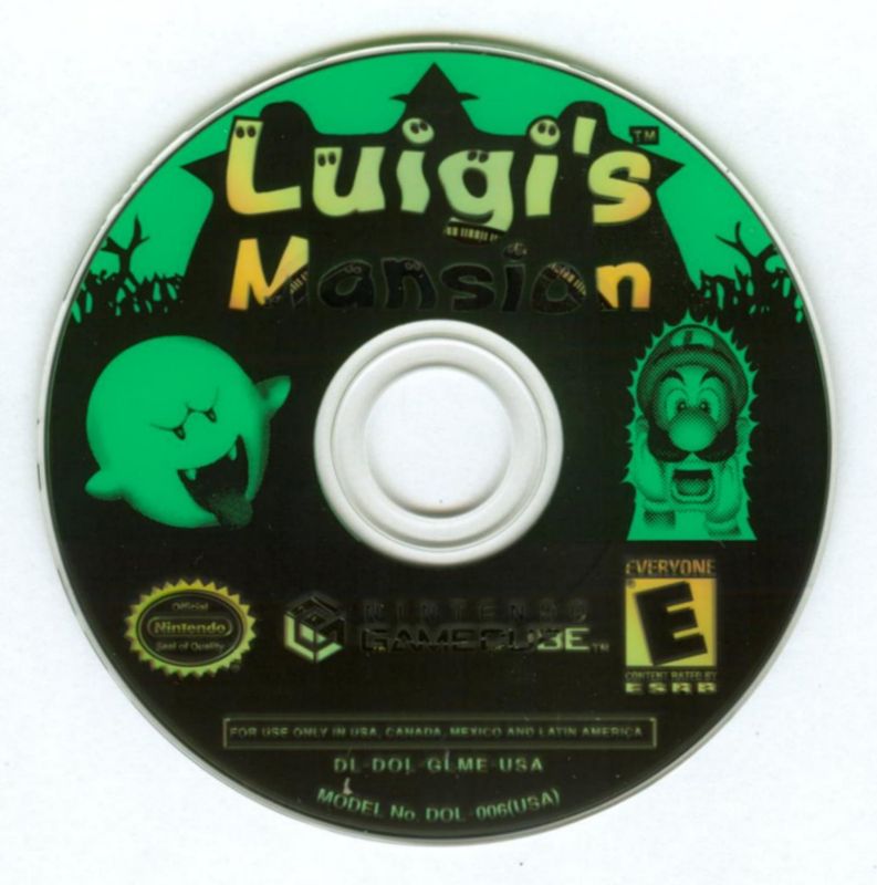 Luigi's Mansion GameCube - Video Game - Used - CaveGamers - Image 3