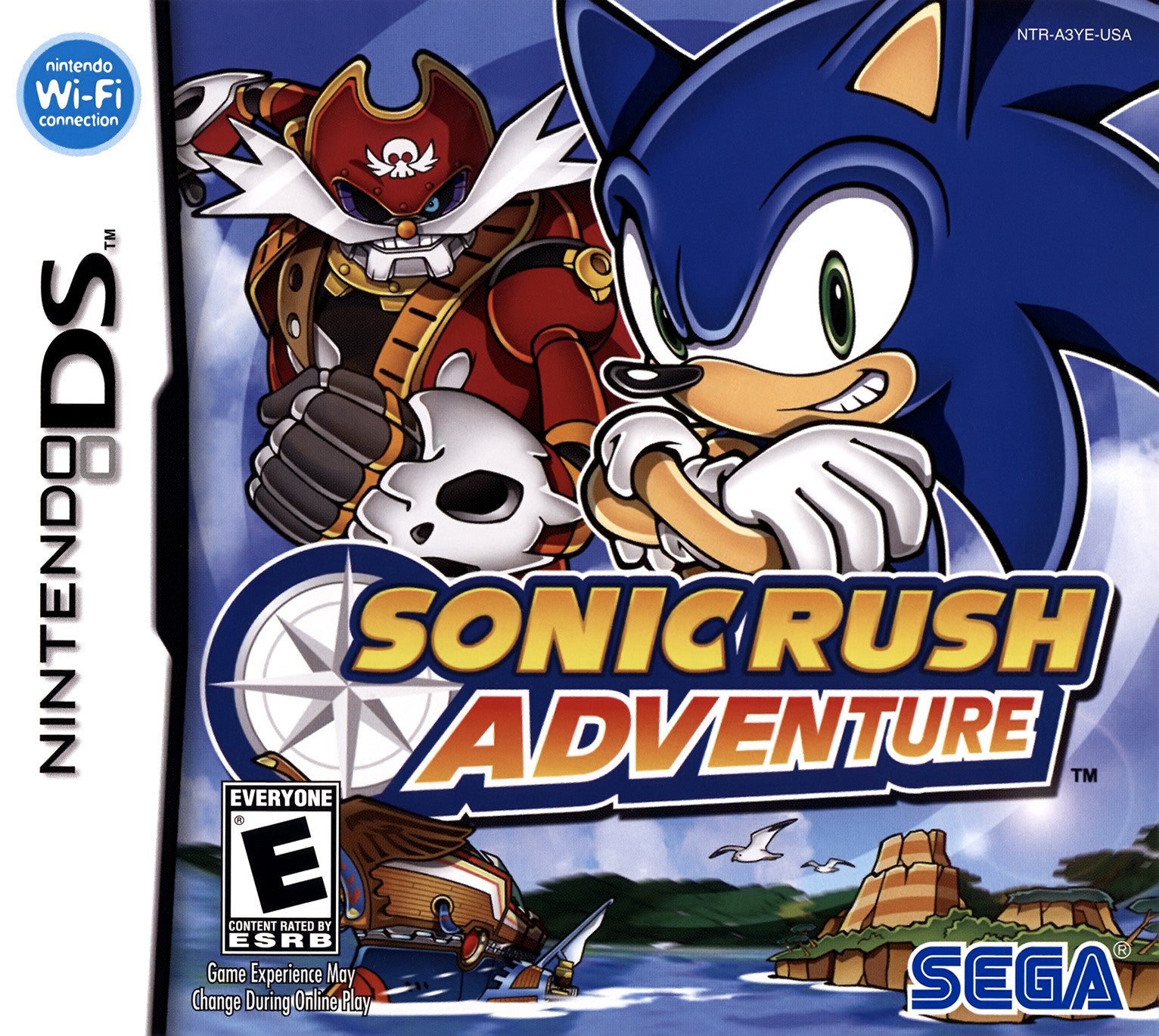 Sonic Rush Adventure DS - Video Game - Used - CaveGamers