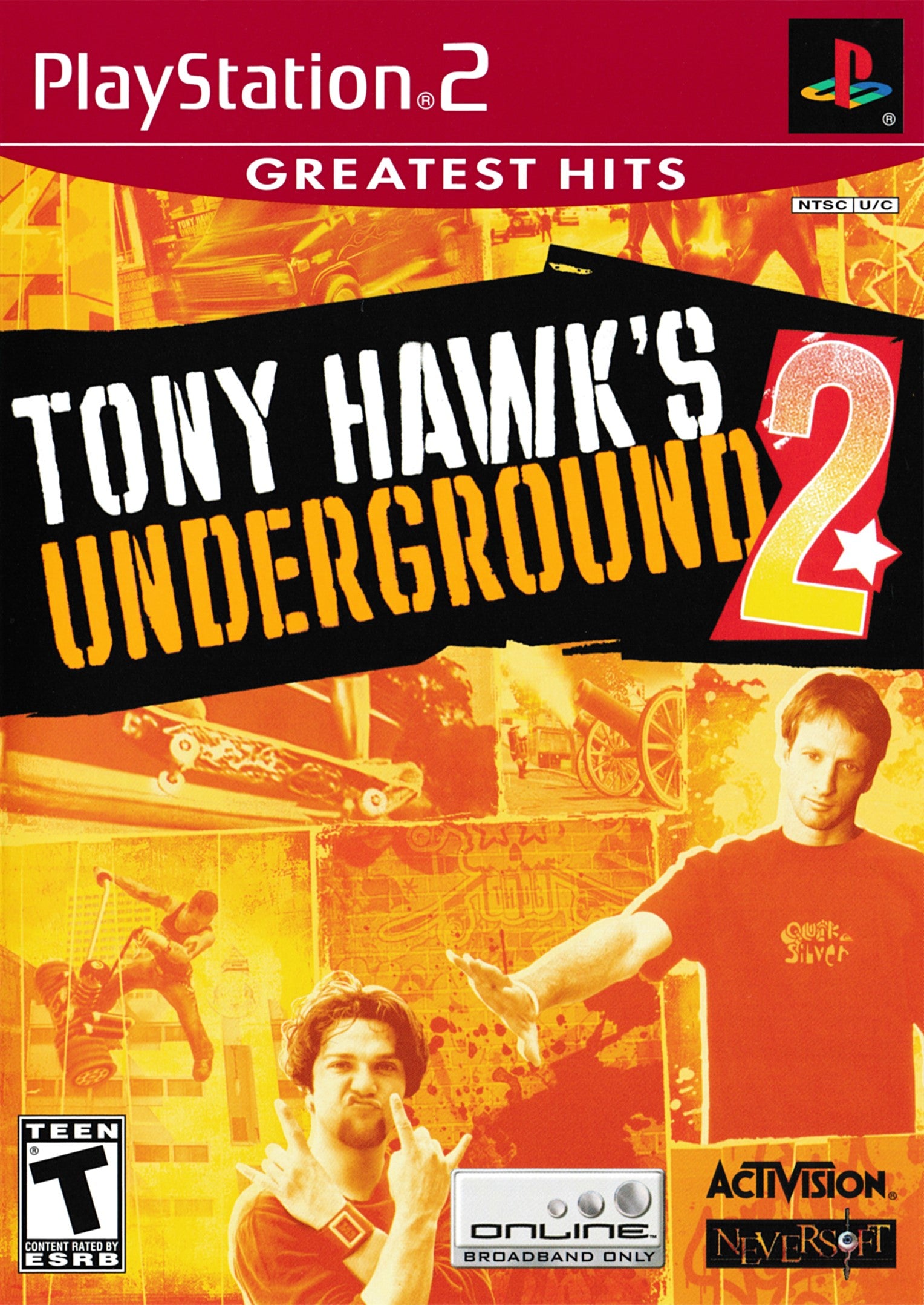 Tony Hawk's Underground 2 PS2 - Video Game - Used - CaveGamers