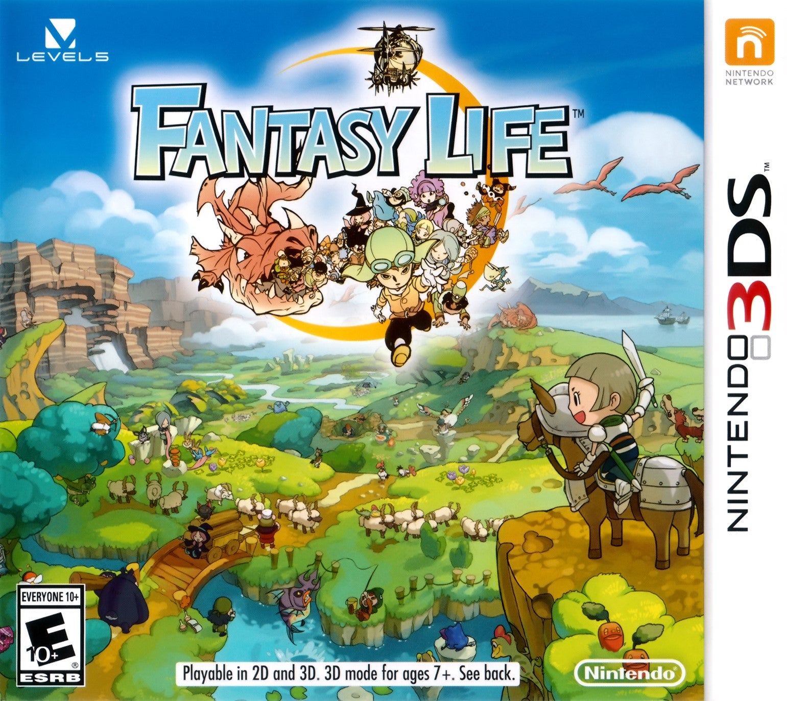 Fantasy Life 3DS - Video Game - Used - CaveGamers