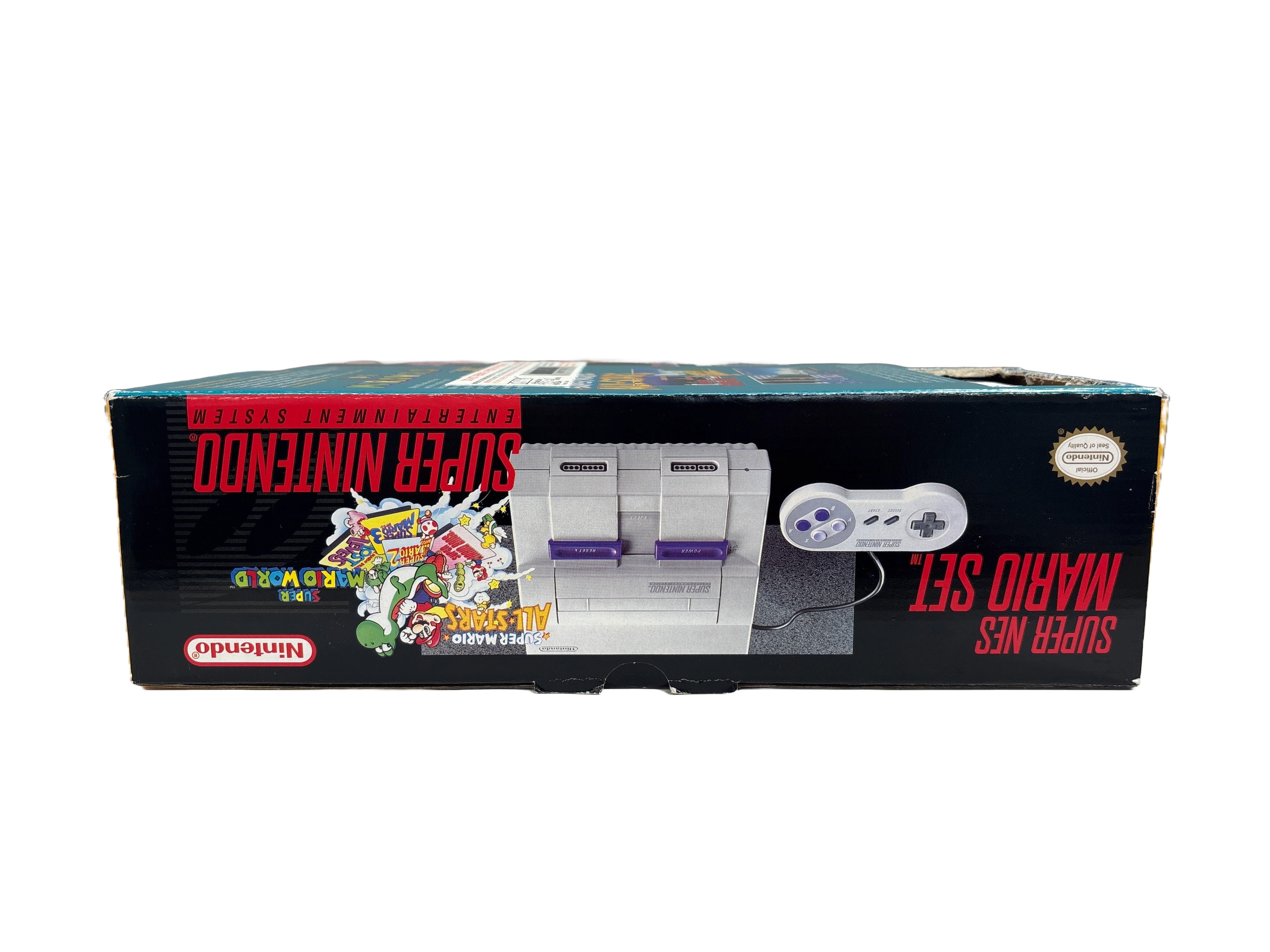 Super NES Mario Set SNES Nintendo Box Only No Game or Manuals