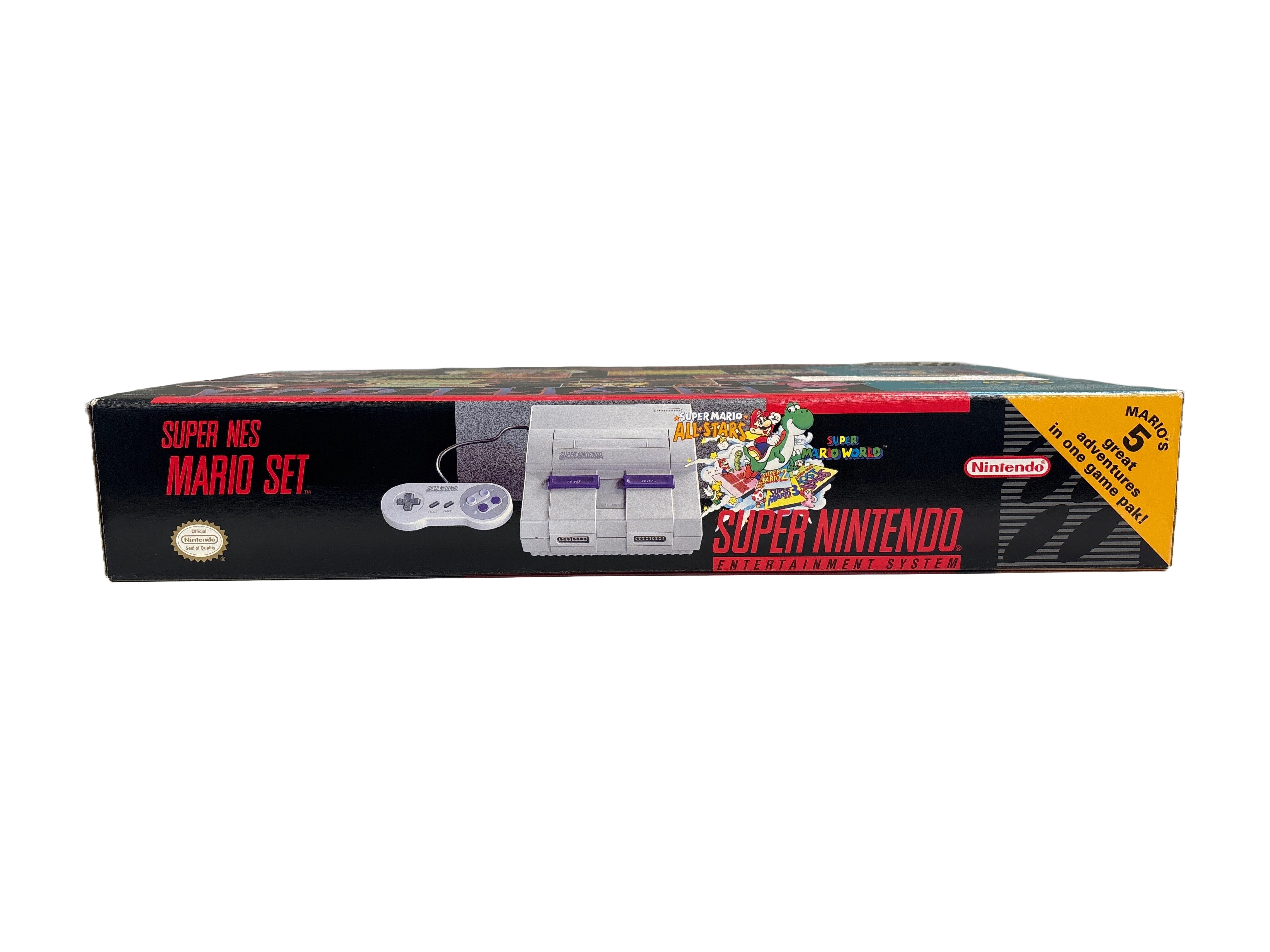 Super NES Mario Set SNES Nintendo Box Only No Game or Manuals