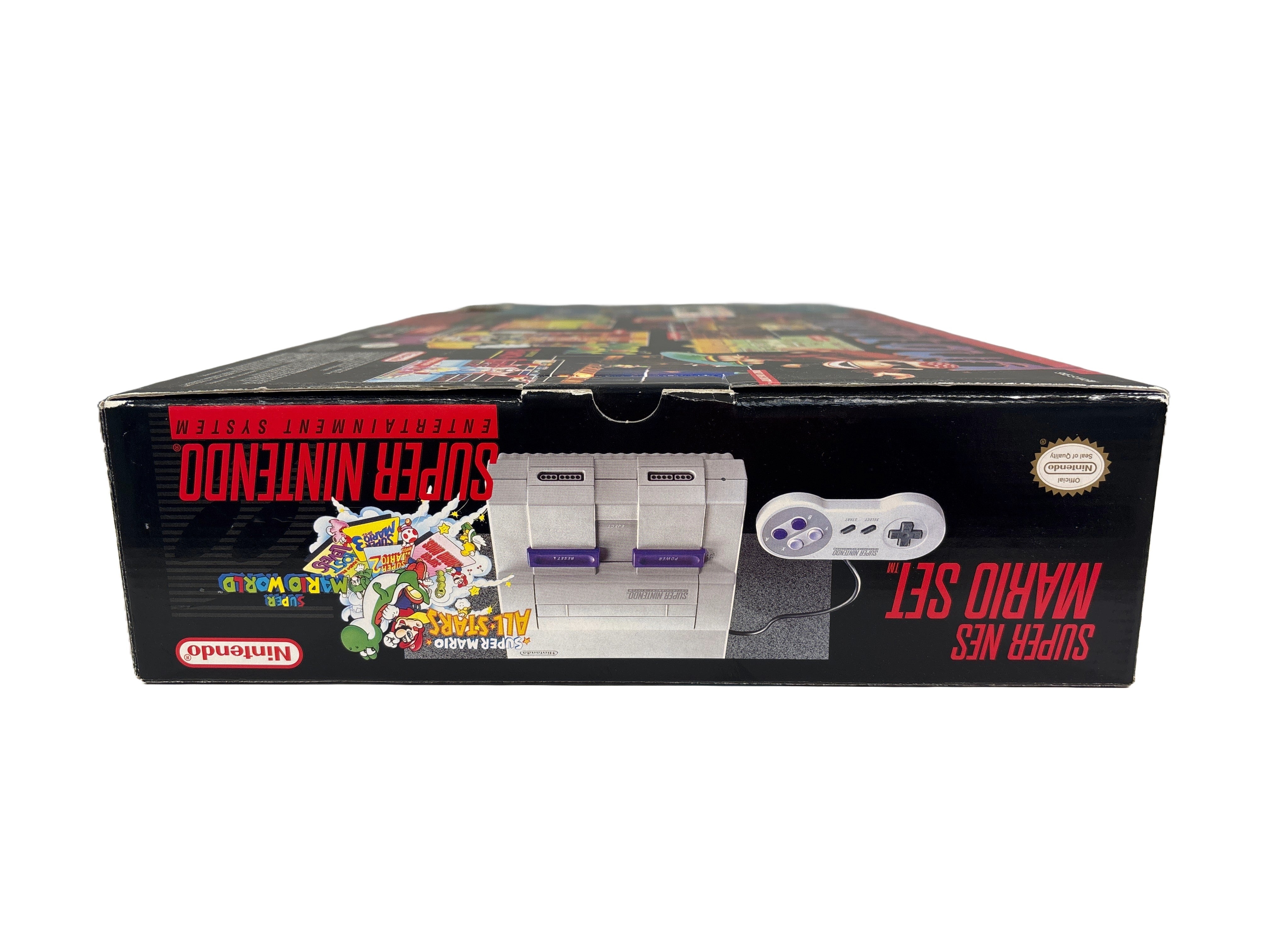 Super NES Mario Set SNES Nintendo Box Only No Game or Manuals