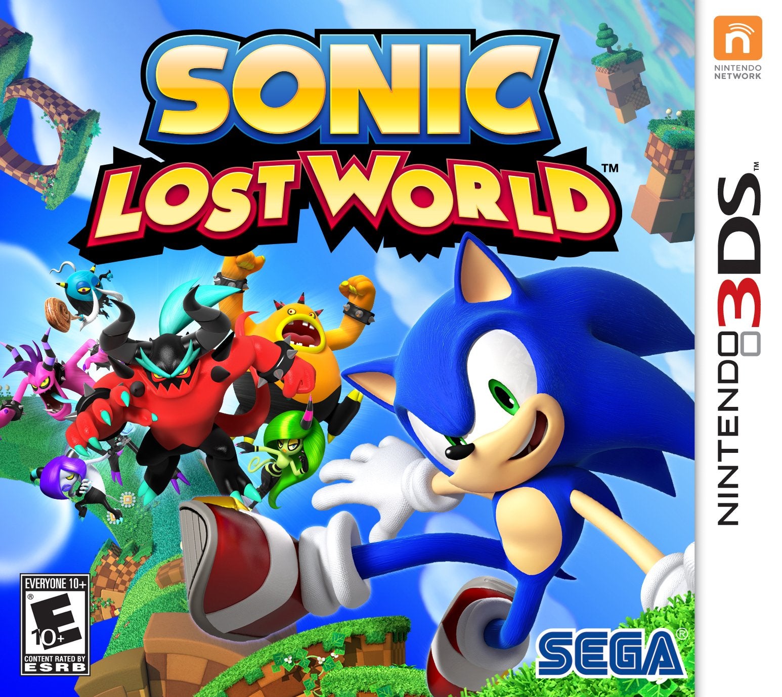 Sonic Lost World 3DS - Video Game - Used - CaveGamers