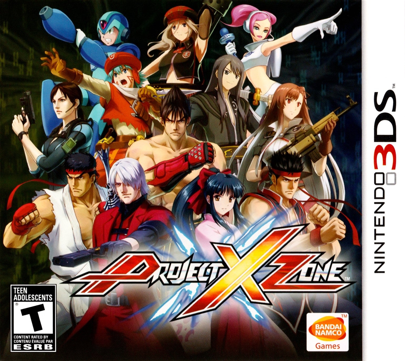 Project X Zone 3DS - Video Game - Used - CaveGamers
