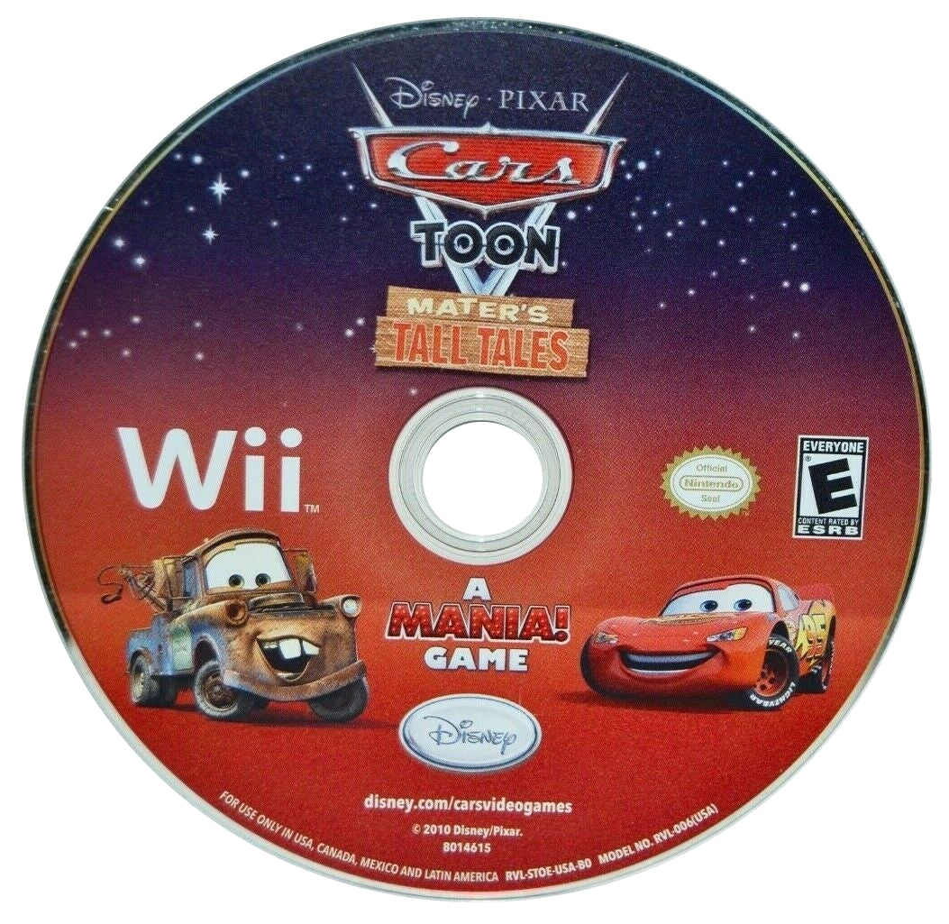 Cars Toon: Mater's Tall Tales Wii - Video Game - Used - CaveGamers - Image 3