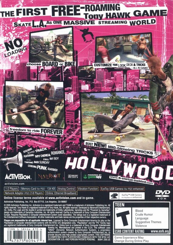 Tony Hawk's American Wasteland