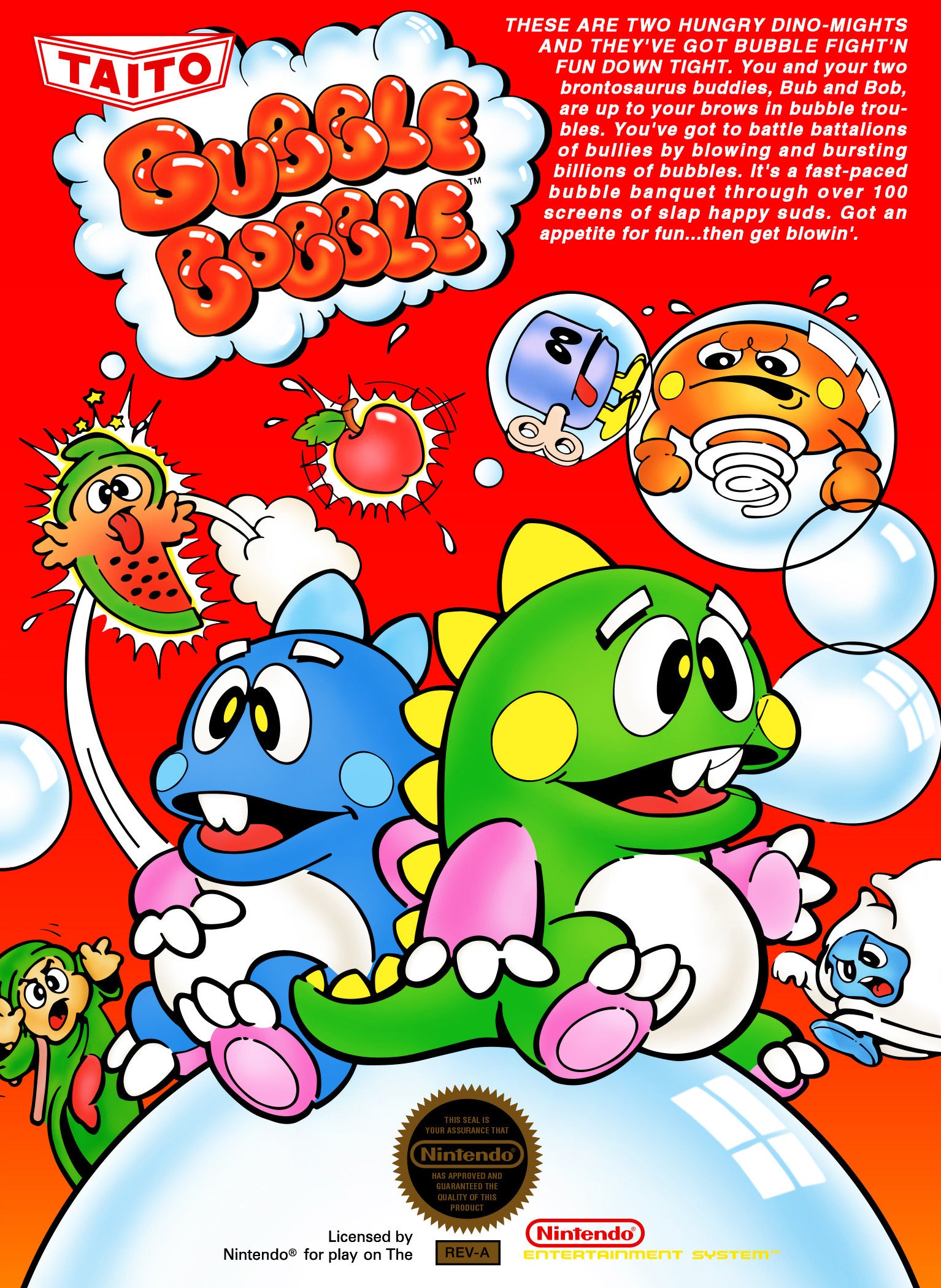 Bubble Bobble NES - Video Game - Used - CaveGamers