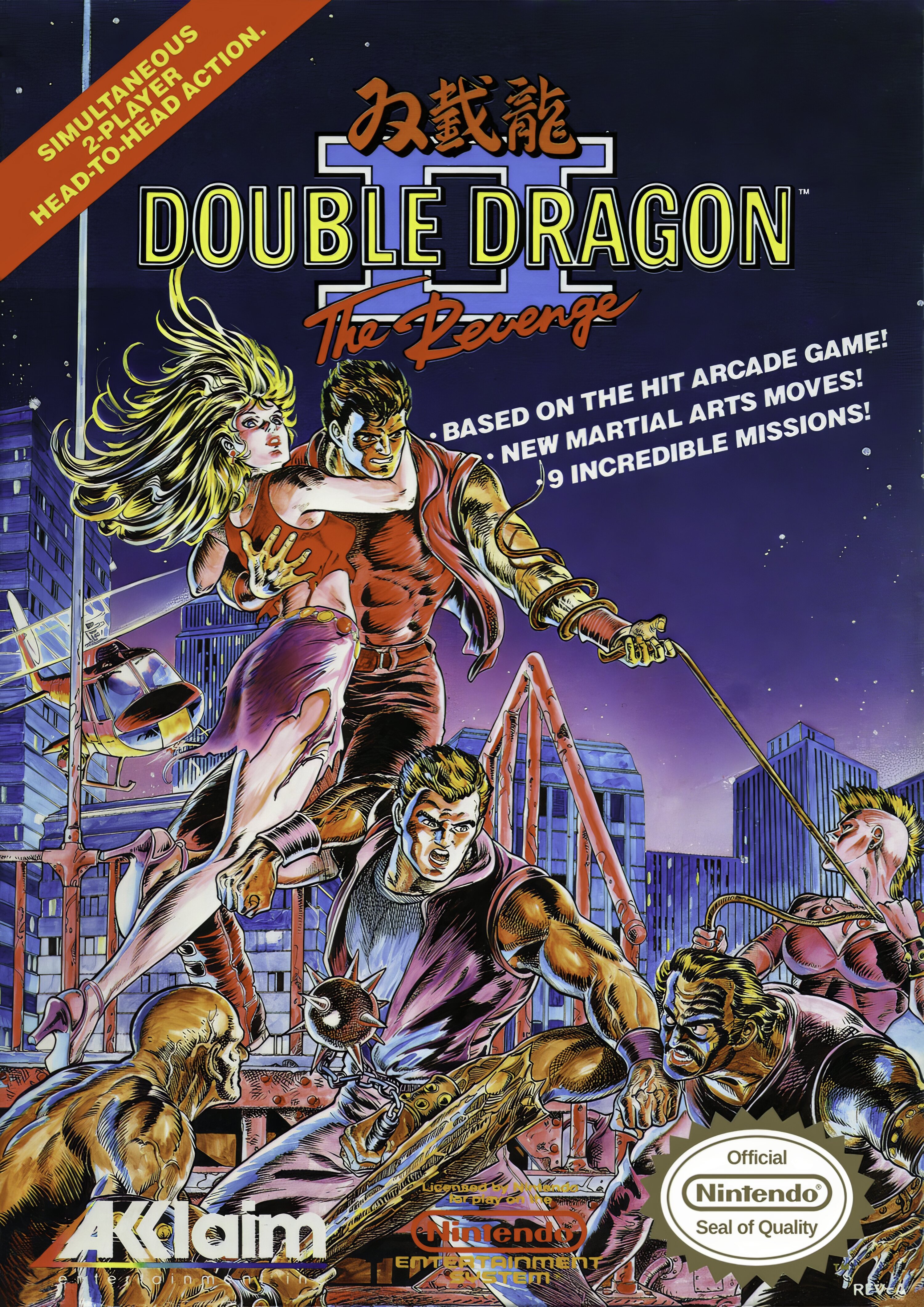 Double Dragon II: The Revenge NES - Video Game - Used - CaveGamers