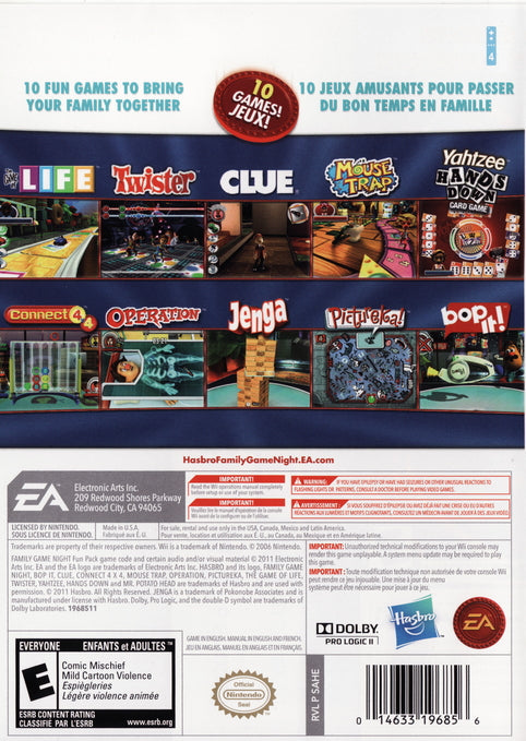 Family Game Night 2 & 3 Fun Pack