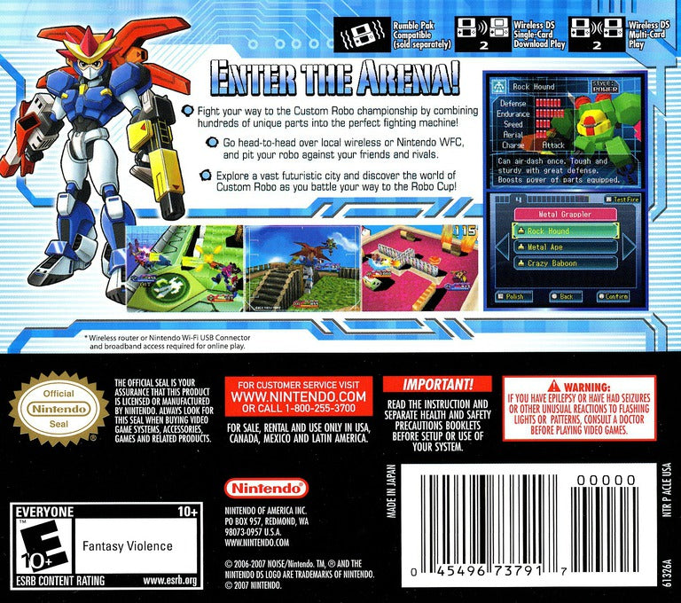 Custom Robo Arena