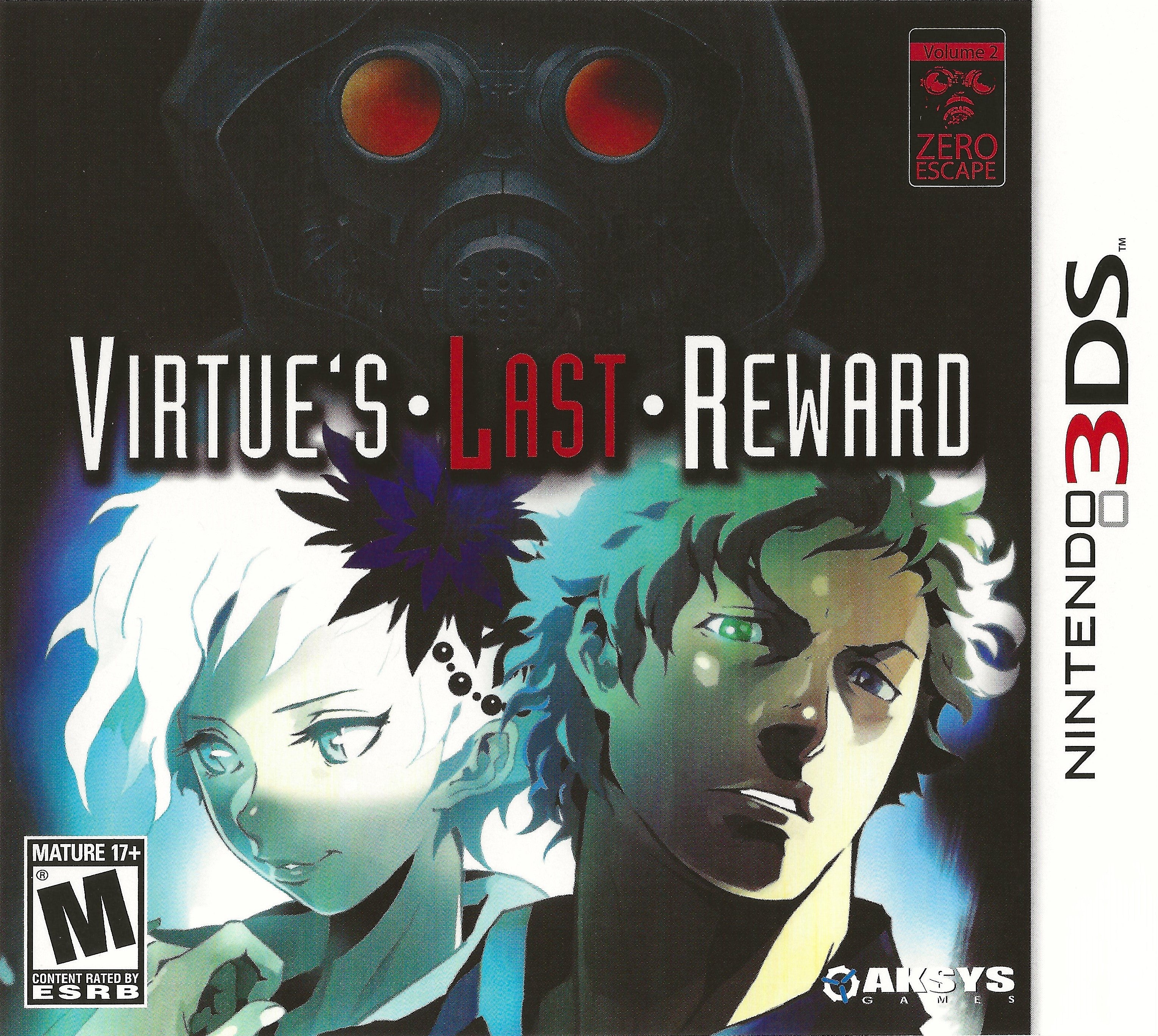 Zero Escape: Virtue's Last Reward 3DS - Video Game - Used - CaveGamers